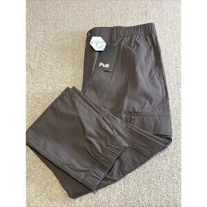 PULI Hiking Pants Men Sz. 36 Cargo Relaxed Fit Stretch  Work Waterproof 50+ UPF